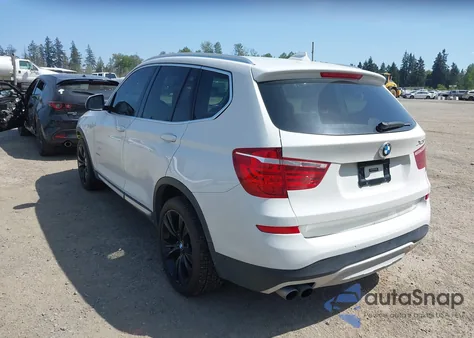 2016 BMW X3 xDrive28I from USA, damaged, VIN 5UXWX9C50G0D77361